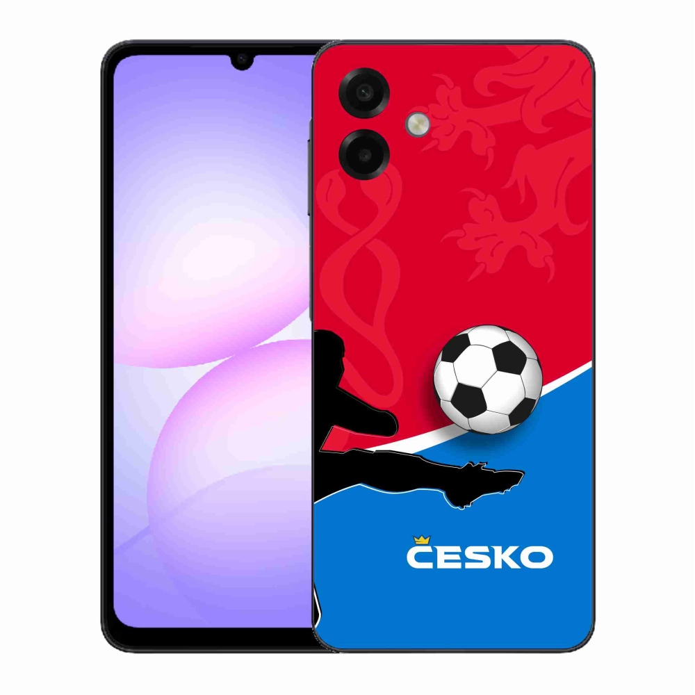 Gelový kryt mmCase na Samsung Galaxy A07 4G - fotbal Česko 2