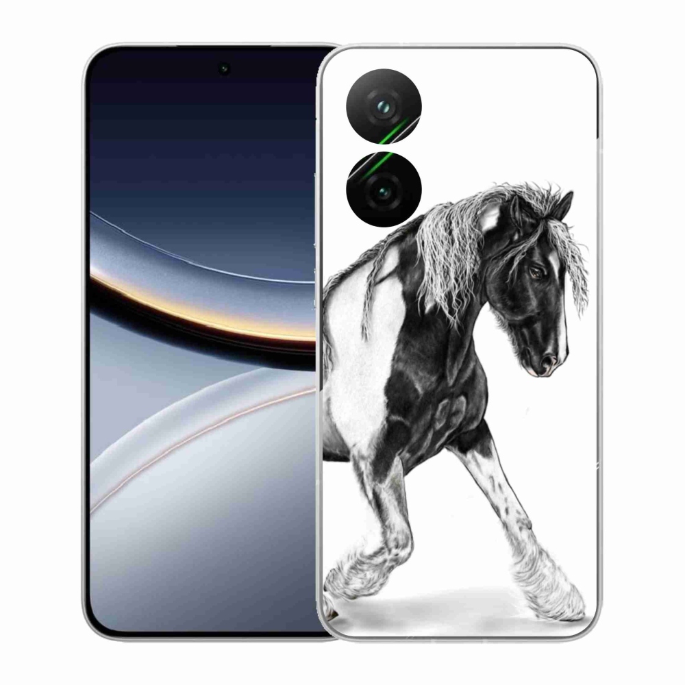 Gelový kryt mmCase na Xiaomi Poco F7 5G - kůň