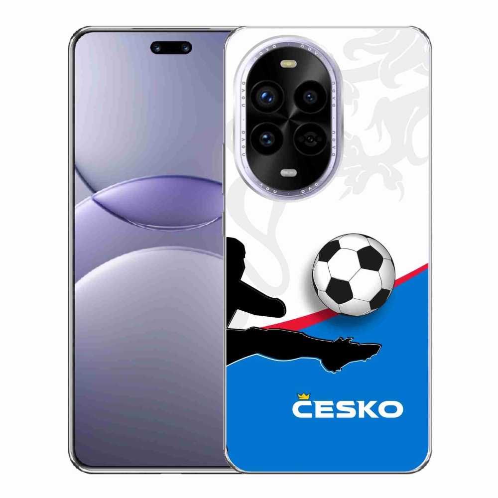 Gelový kryt mmCase na Huawei Nova 13 Pro 5G - fotbal Česko 3