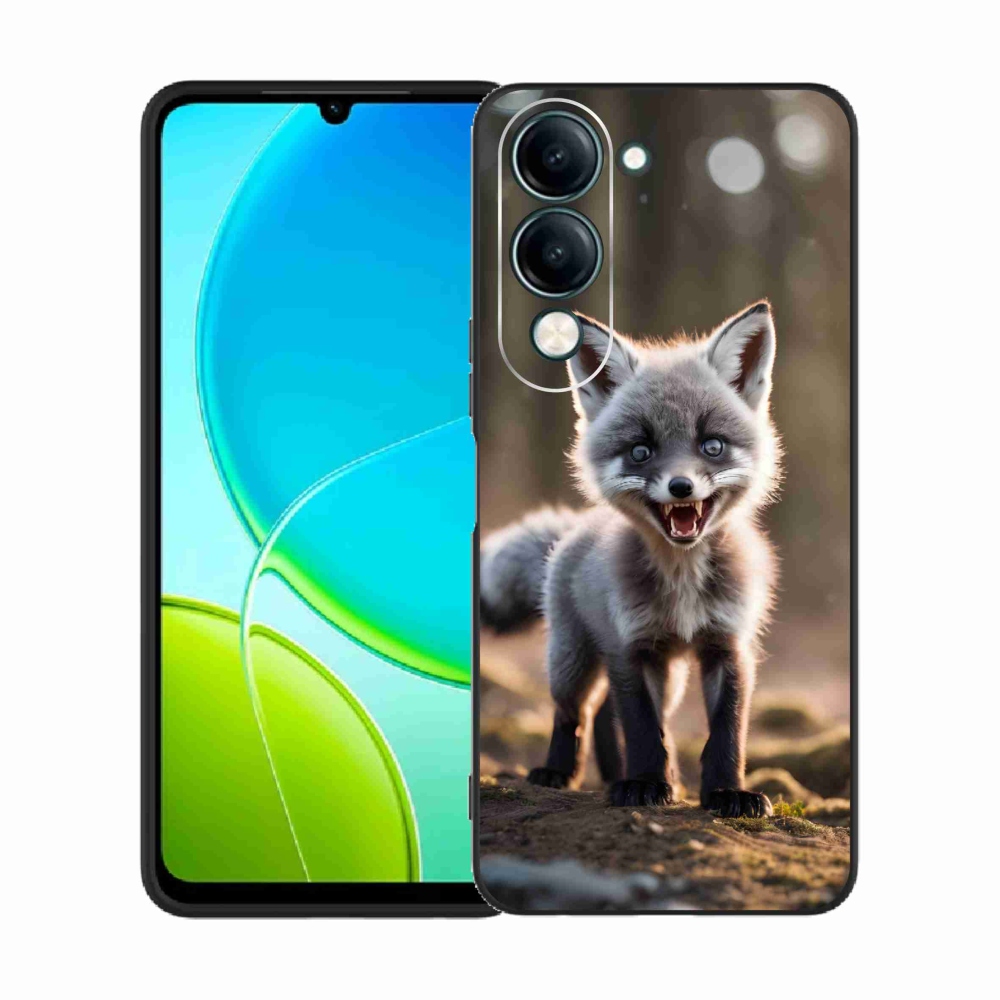 Gelový kryt mmCase na Vivo Y29s 5G - rozzuřená liška