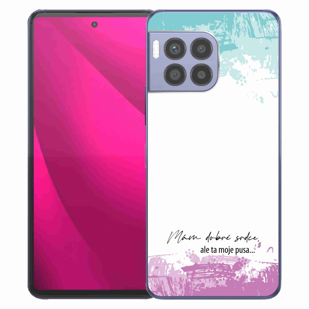 Gelový kryt mmCase na T-Mobile T Phone 2 Pro - vtipný text 3 bílé pozadí