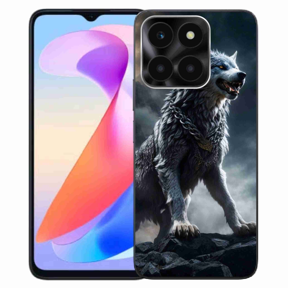 Gelový kryt mmCase na Honor X6a - vlk 1