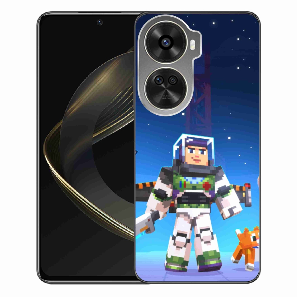 Gelový kryt mmCase na Huawei Nova 12 SE - minecraft 2