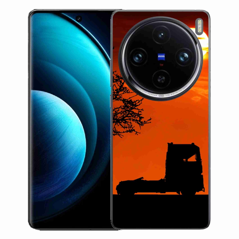 Gelový kryt mmCase na Vivo X100 Pro 5G - kamion 3