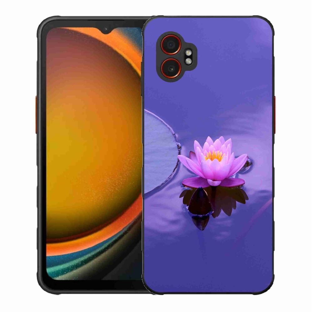 Gelový kryt mmCase na Samsung Galaxy Xcover 7 Pro - květ na hladině