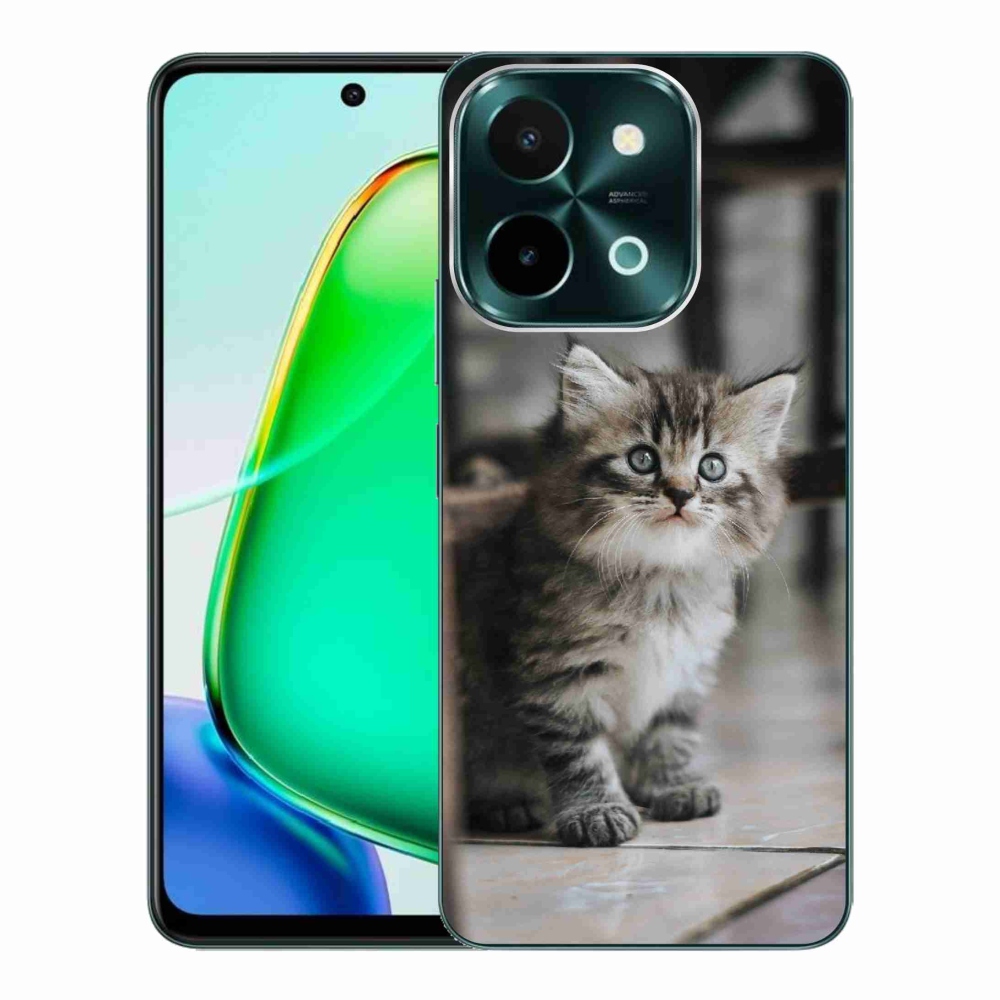 Gelový kryt mmCase na Vivo Y28 - koťátko