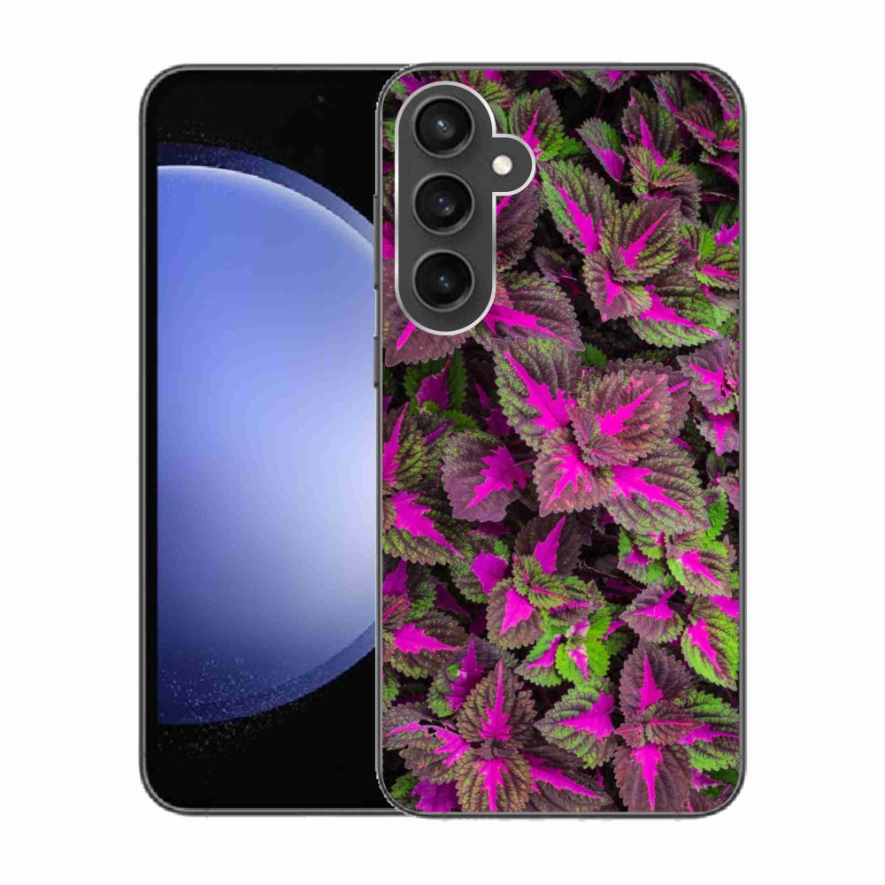 Gelový kryt mmCase na Samsung Galaxy S23 FE - květiny 10