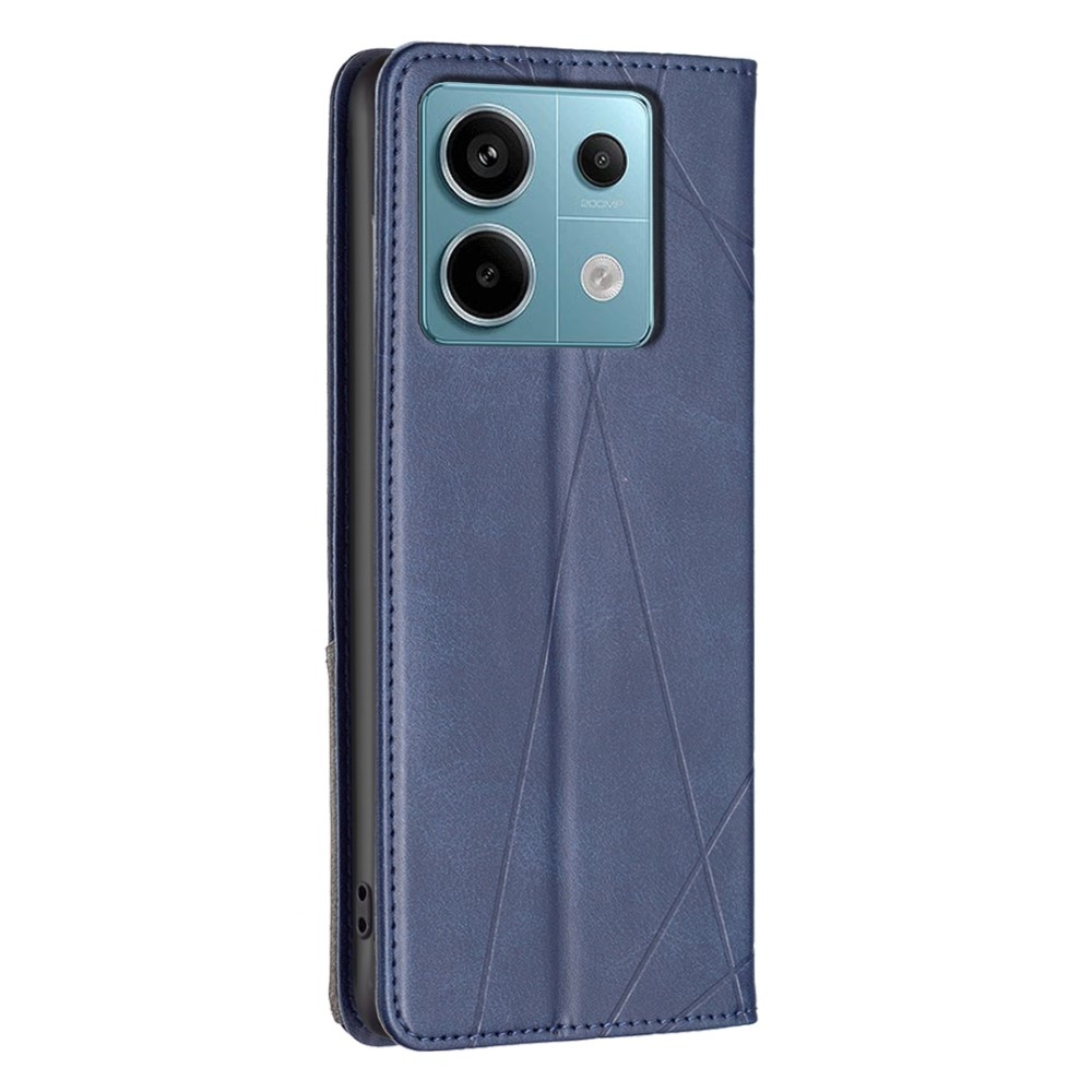 Triangle knížkové pouzdro na Xiaomi Redmi Note 13 Pro 4G/Poco M6 Pro - modré
