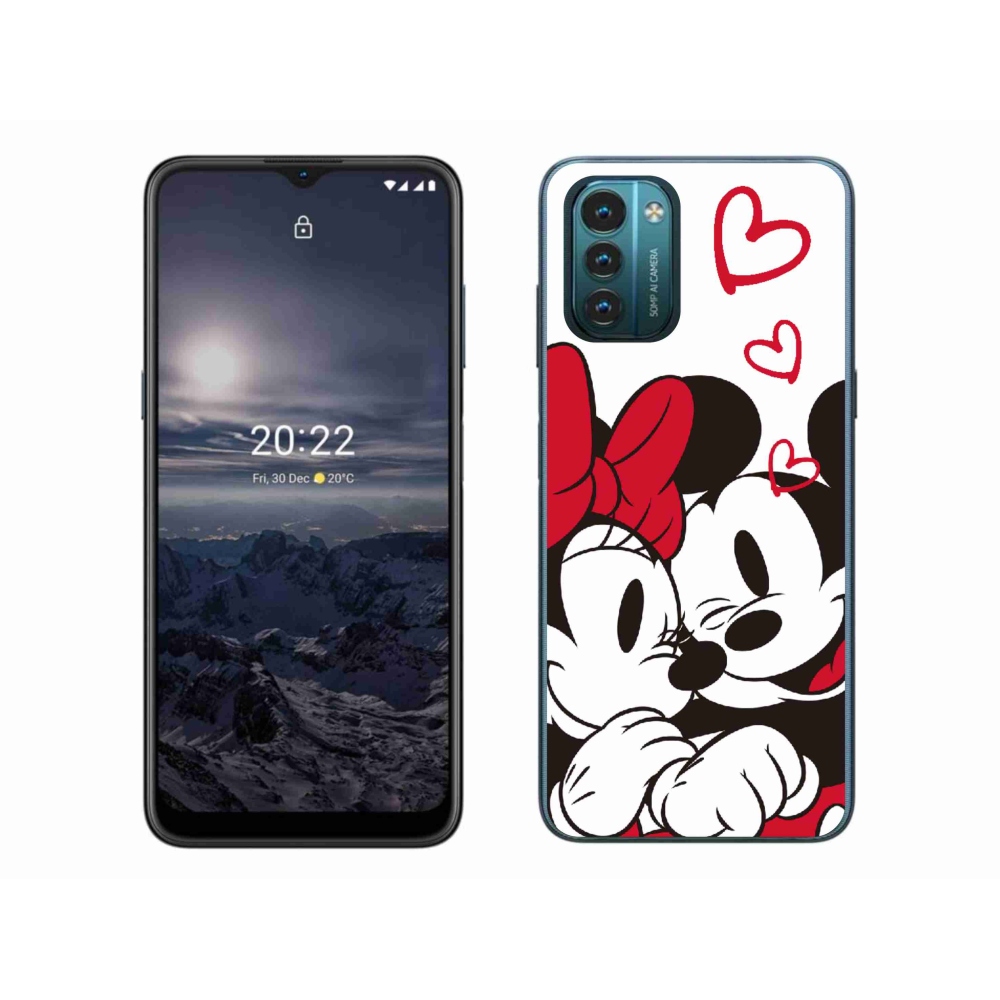 Gelový kryt mmCase na Nokia G11/G21 - minnie a mickey