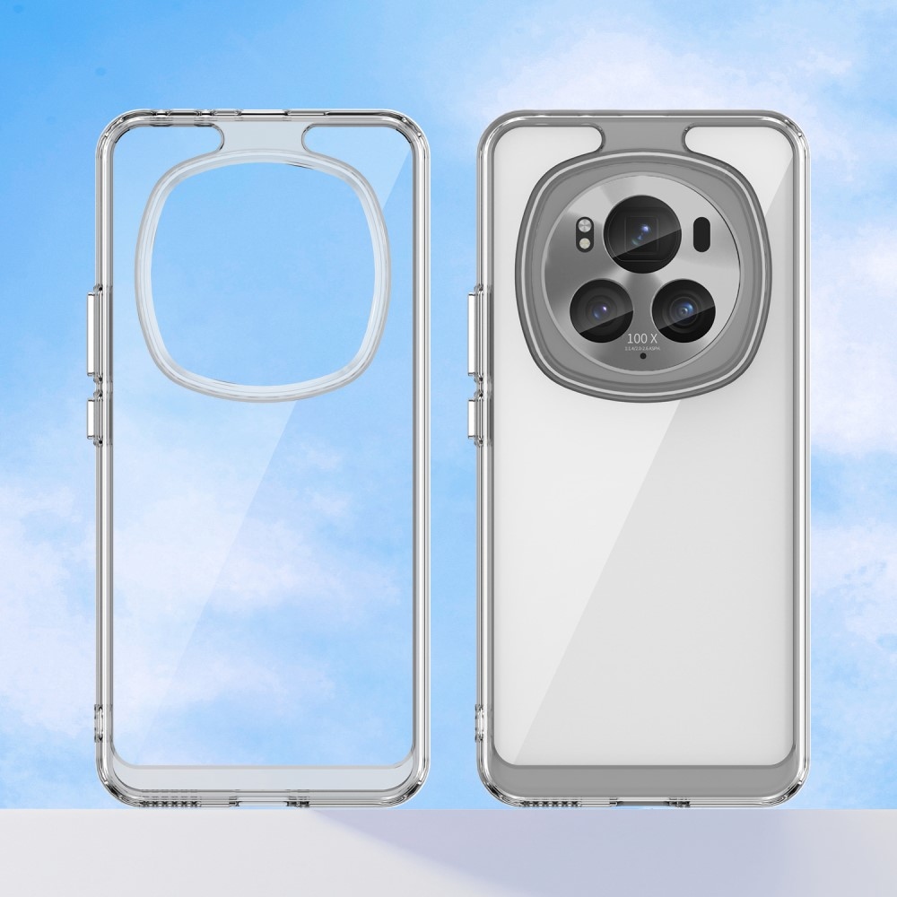 Gelový obal s pevnými zády na Honor Magic 6 Pro 5G - průhledný
