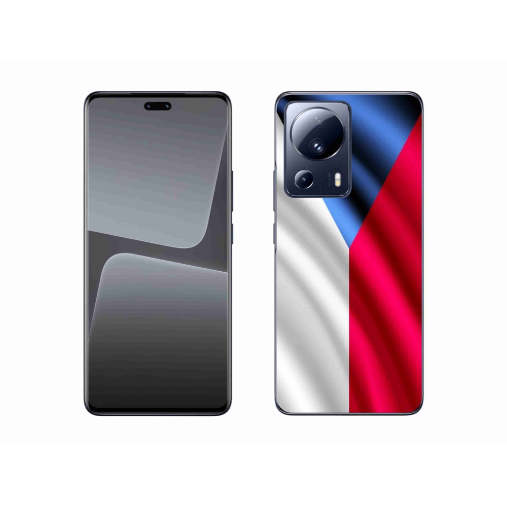 Gelový kryt mmCase na mobil Xiaomi 13 Lite - česká vlajka