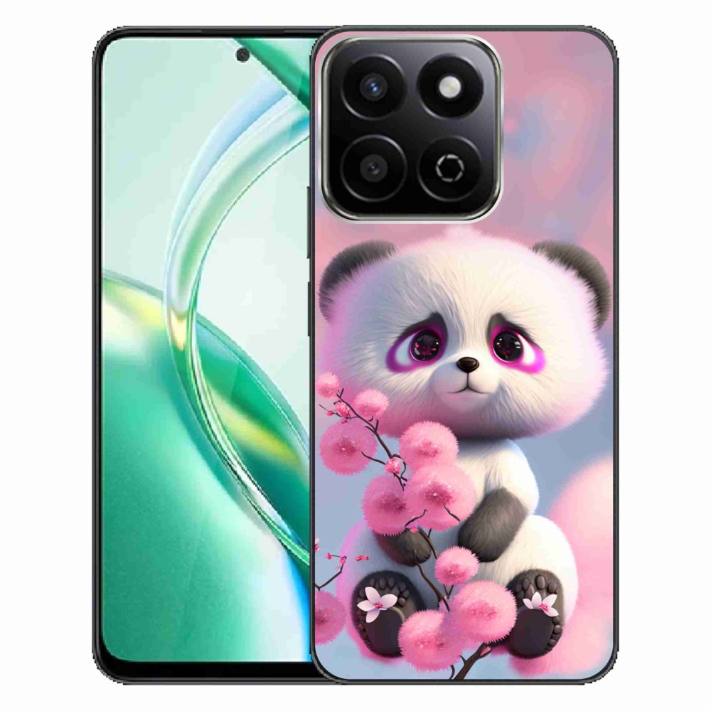 Gelový kryt mmCase na Honor 200 Smart 5G - roztomilá panda 1