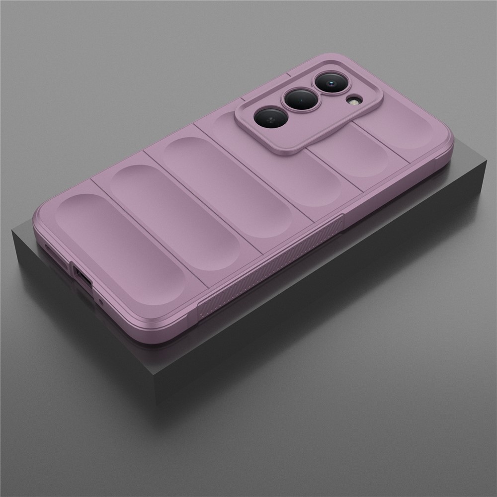 Rugg odolný gelový obal na Xiaomi Redmi 15 4G (171mm) - světlefialový