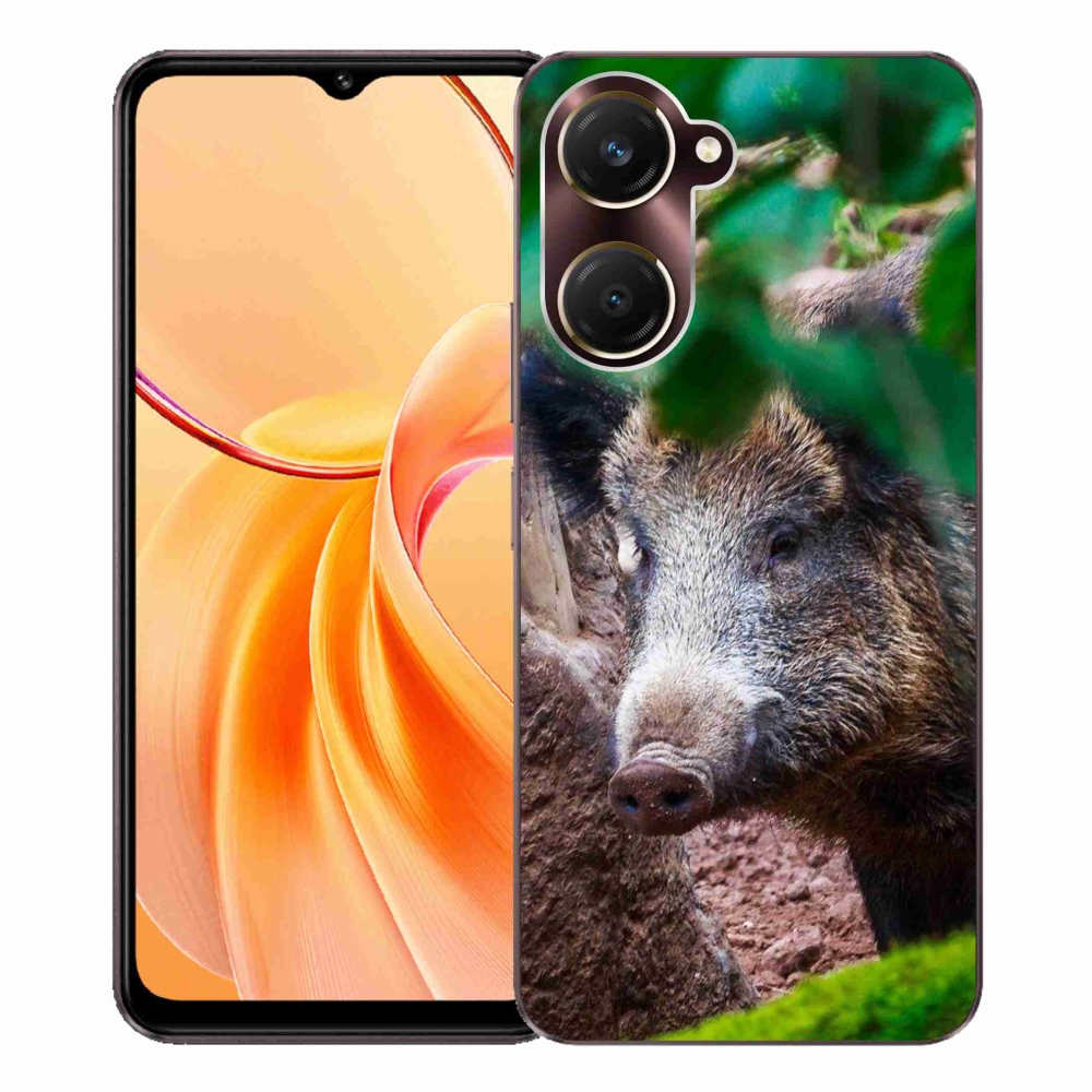Gelový kryt mmCase na Vivo Y28s 5G - divoké prase