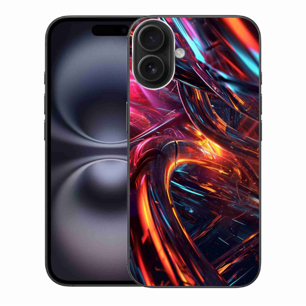 Gelový kryt mmCase na iPhone 16 Plus - abstraktní motiv 10