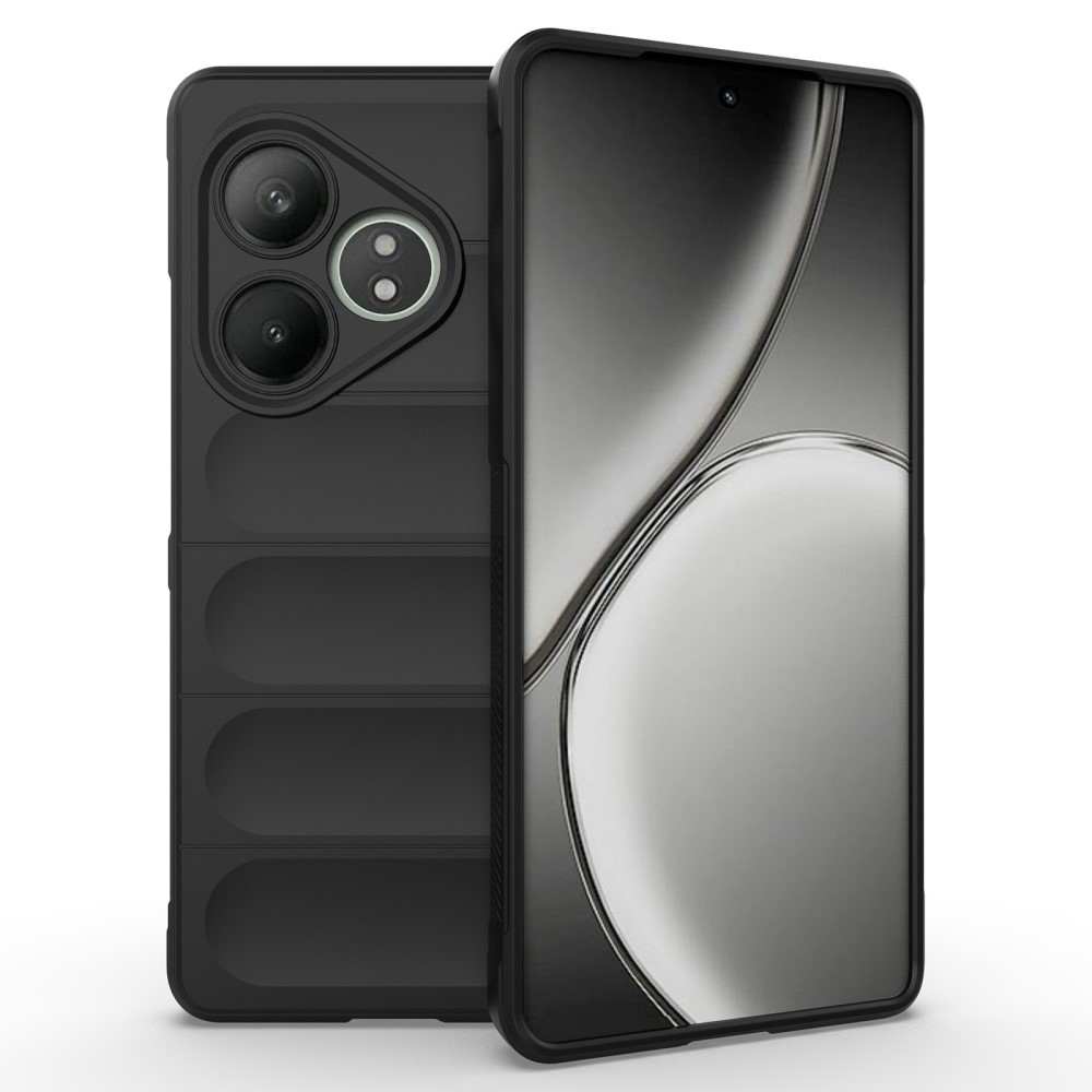 Rugg odolný gelový obal na Realme GT 6 5G/ GT 6T 5G - černý