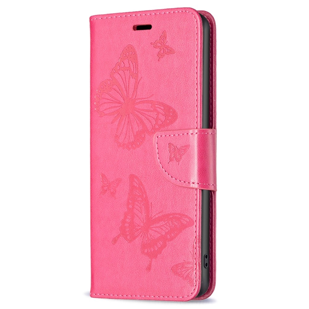 Butterfly knížkové pouzdro na Xiaomi Redmi Note 12S - rose