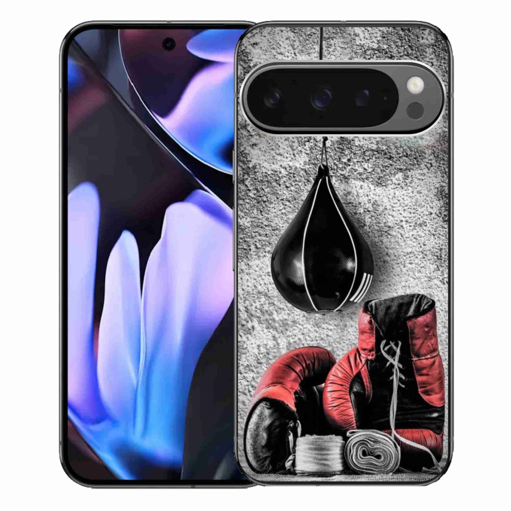 Gelový kryt mmCase na Google Pixel 9 Pro XL - boxovací pytel a rukavice