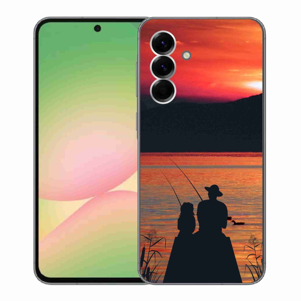 Gelový kryt mmCase na Samsung Galaxy A56 5G - rybaření 3