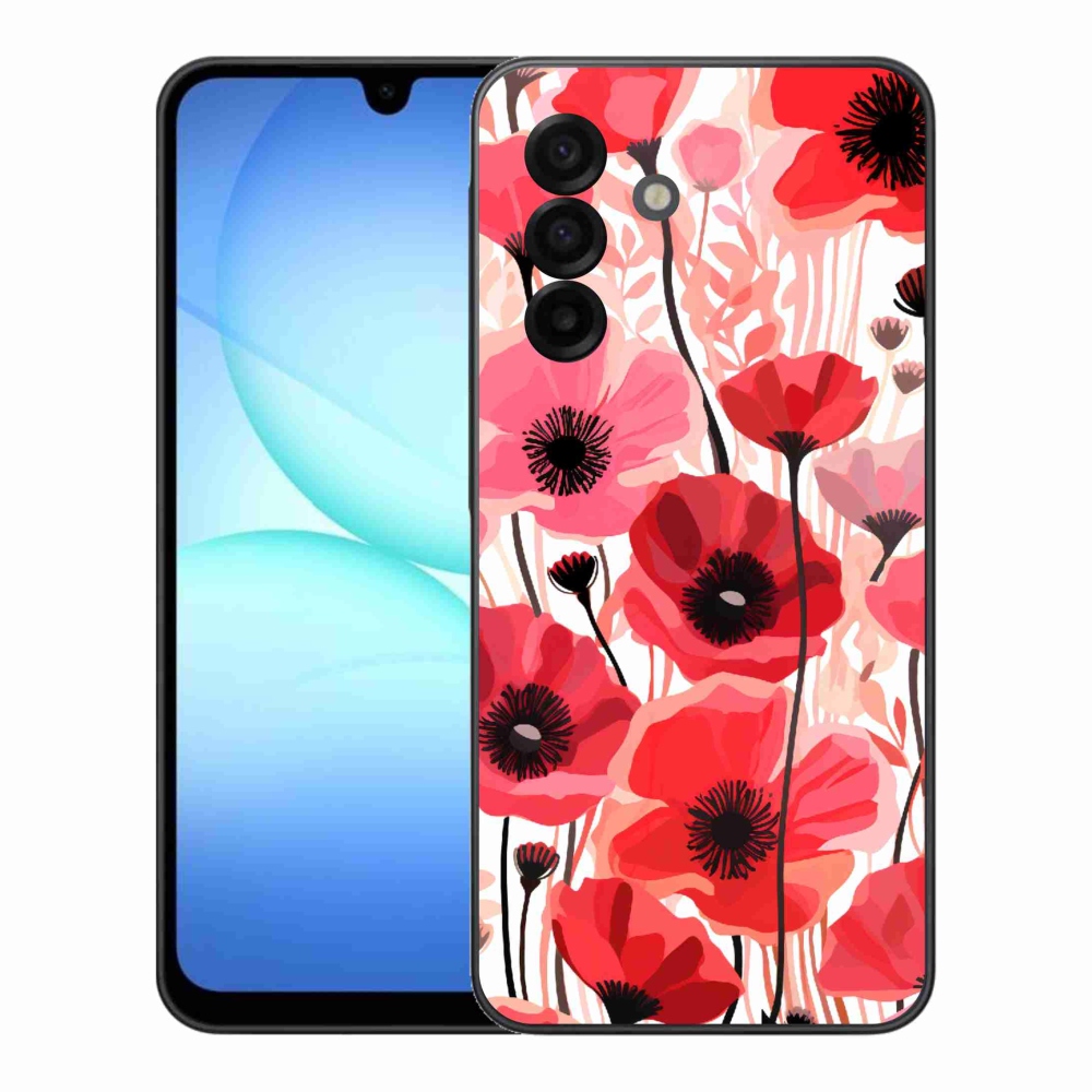 Gelový kryt mmCase na Samsung Galaxy A17 5G - vlčí mák 1