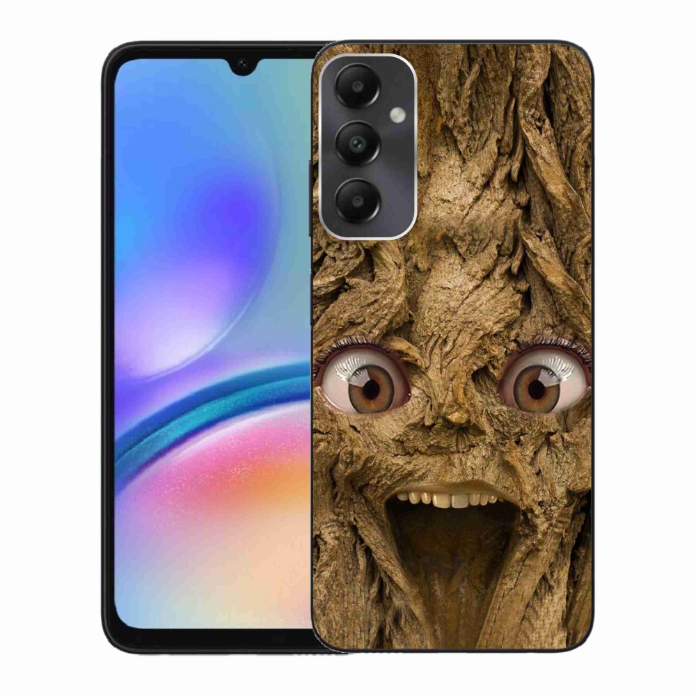Gelový kryt mmCase na Samsung Galaxy A05s - veselý strom s očima