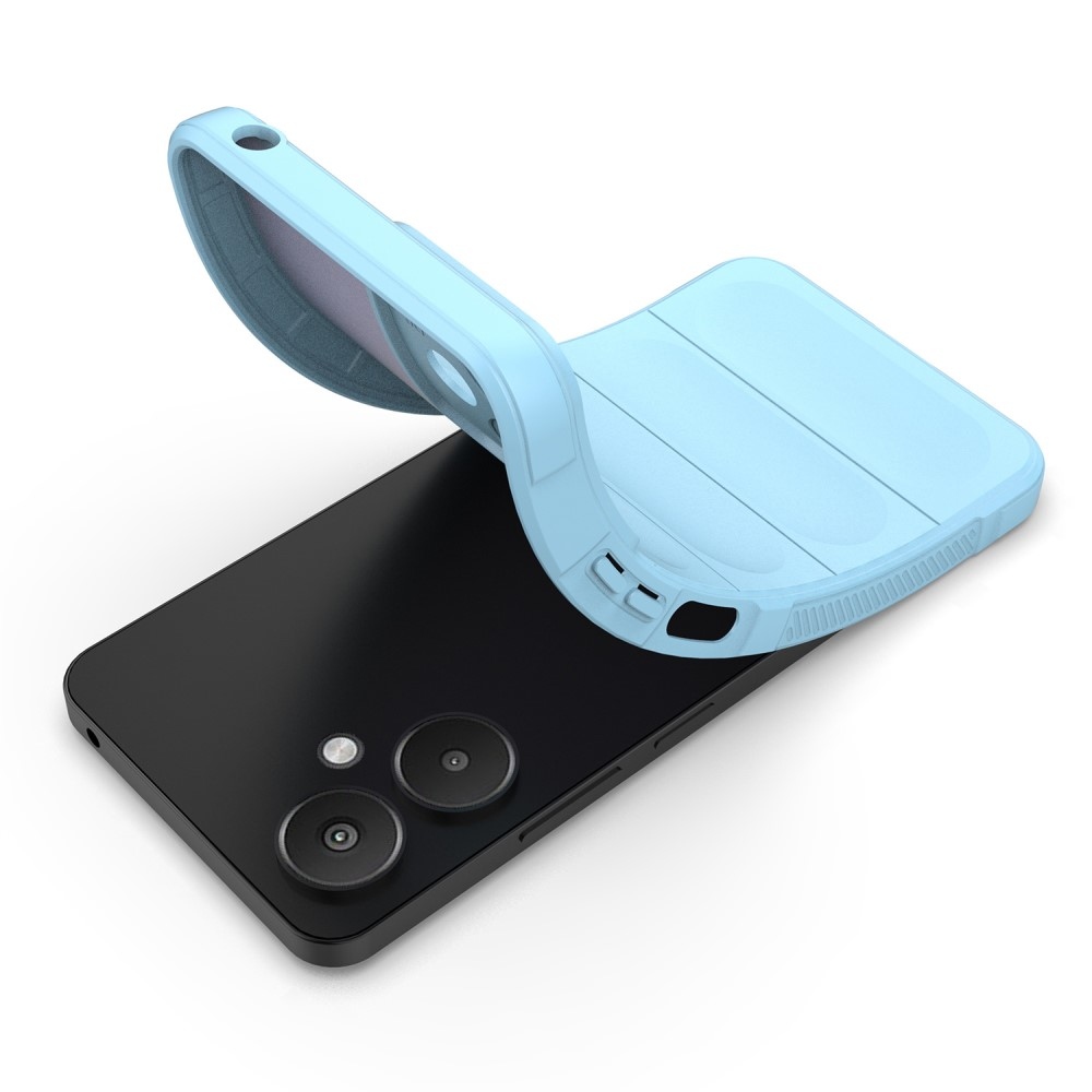 Rugg odolný gelový obal na Xiaomi Redmi 13C 5G - světlemodrý