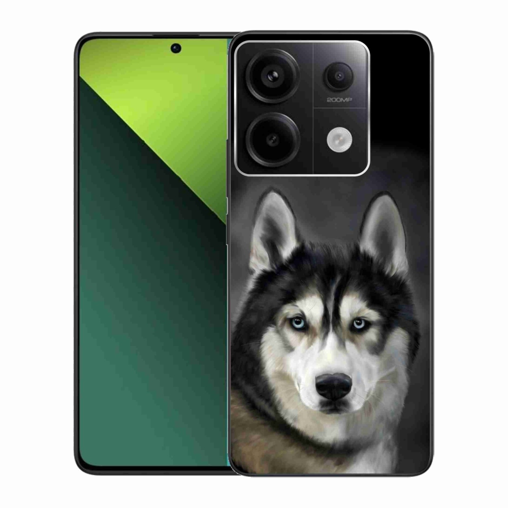 Gelový obal mmCase na Xiaomi Redmi Note 13 Pro 5G/Poco X6 5G - husky