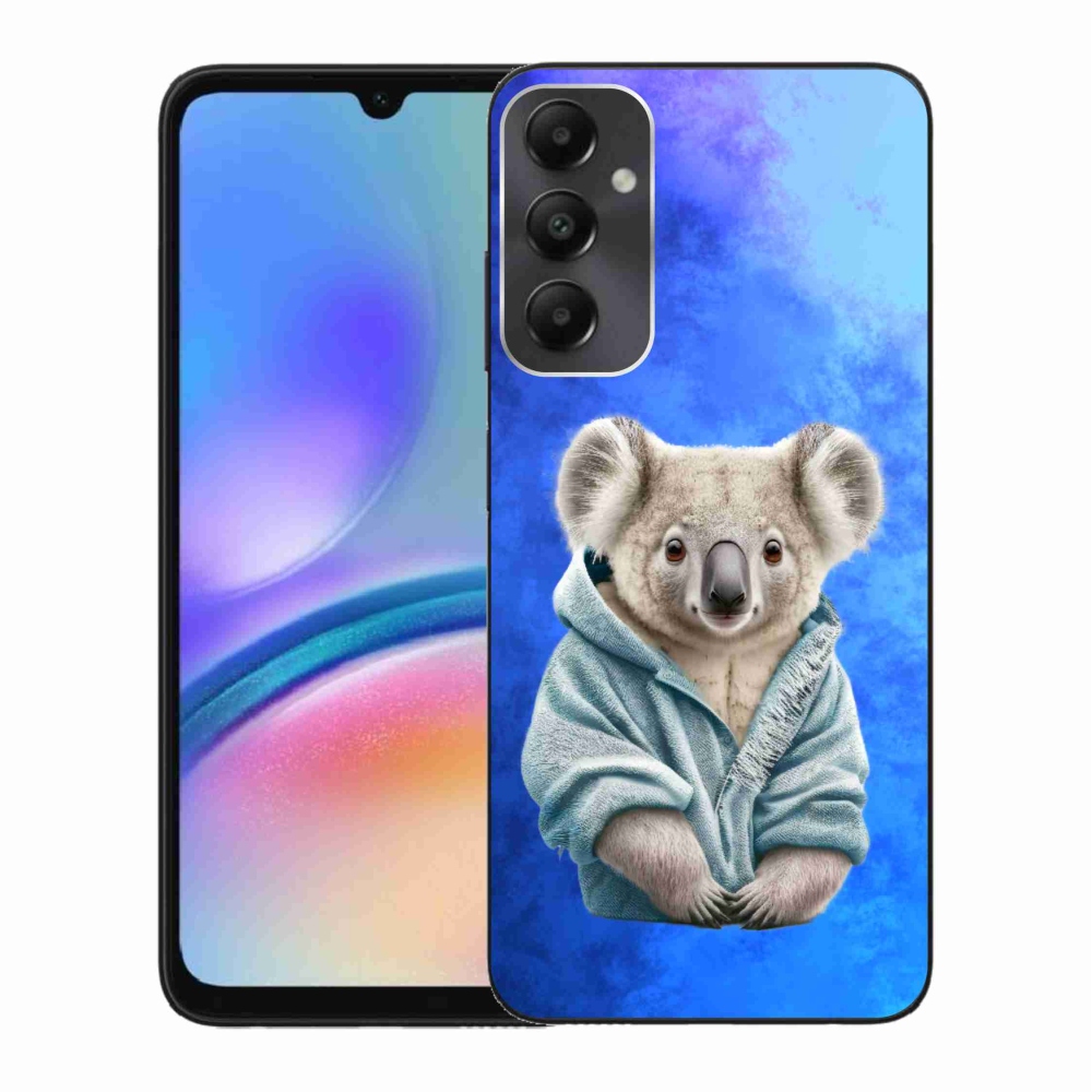 Gelový kryt mmCase na Samsung Galaxy A05s - koala ve svetru
