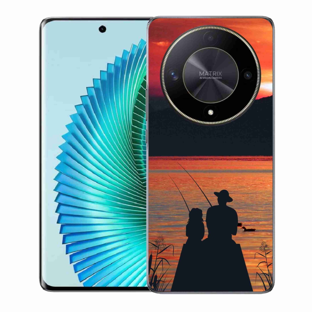 Gelový kryt mmCase na Honor Magic 6 Lite 5G - rybaření 3