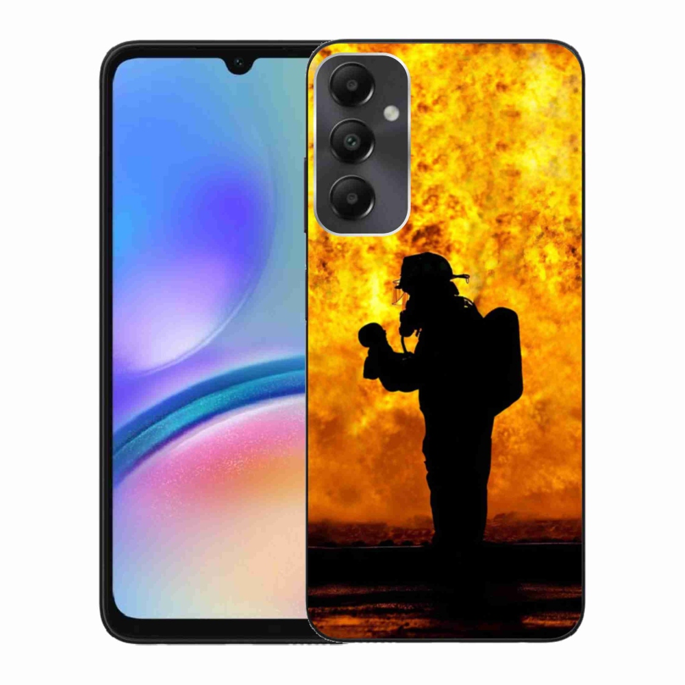 Gelový kryt mmCase na Samsung Galaxy A05s - hasič