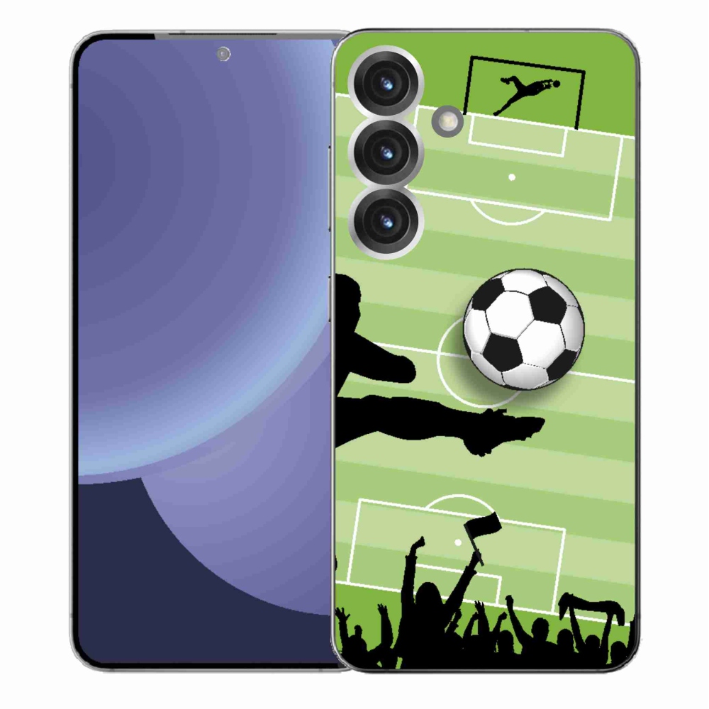 Gelový kryt mmCase na Samsung Galaxy S25+ - fotbal 3