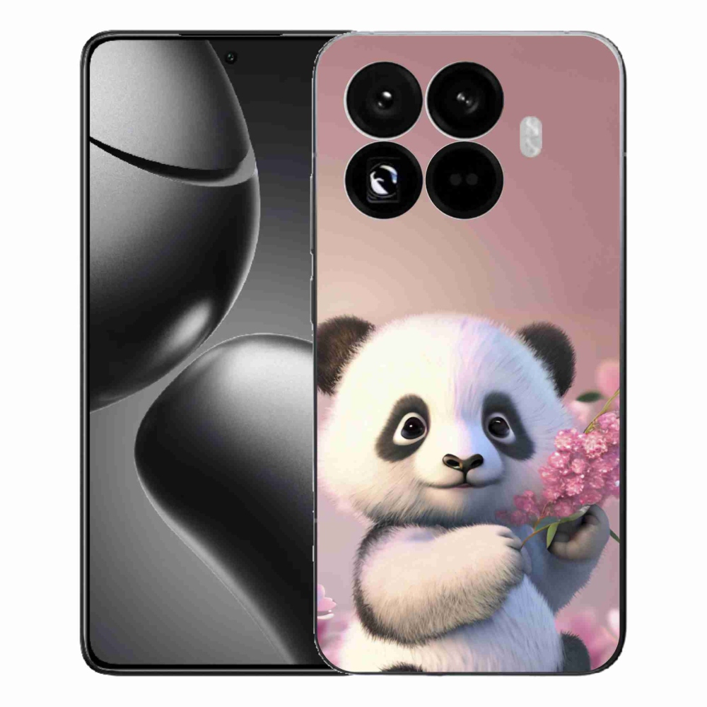 Gelový kryt mmCase na Xiaomi 15T Pro - roztomilá panda