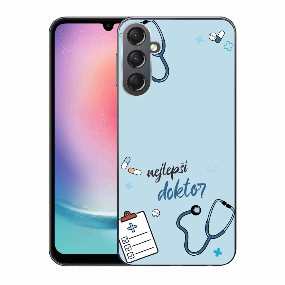 Gelový kryt mmCase na Samsung Galaxy A24 - nejlepší doktor