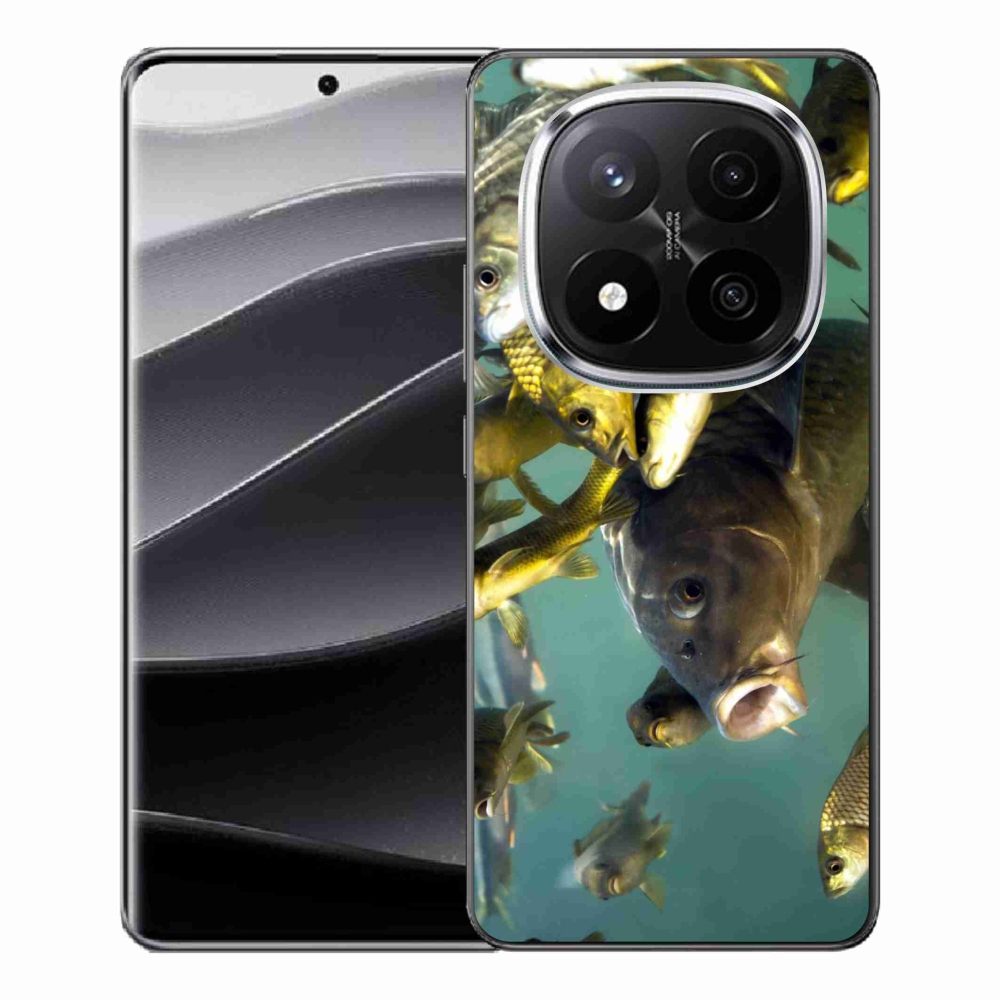 Gelový kryt mmCase na Xiaomi Redmi Note 14 Pro+ 5G - hejno ryb