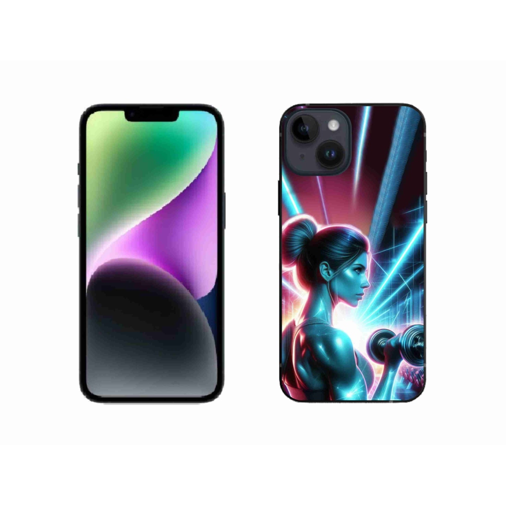 Gelový kryt mmCase na iPhone 14 - posilování