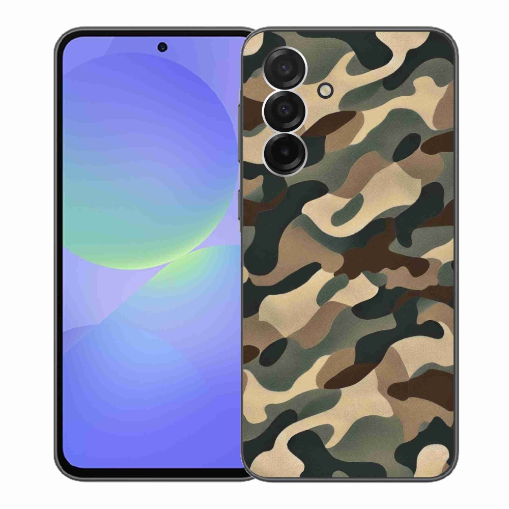 Gelový kryt mmCase na Samsung Galaxy A36 5G - maskáčový vzor 11