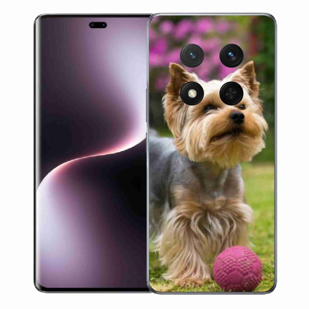 Gelový kryt mmCase na Honor Magic 7 Lite 5G - jorkšír 4