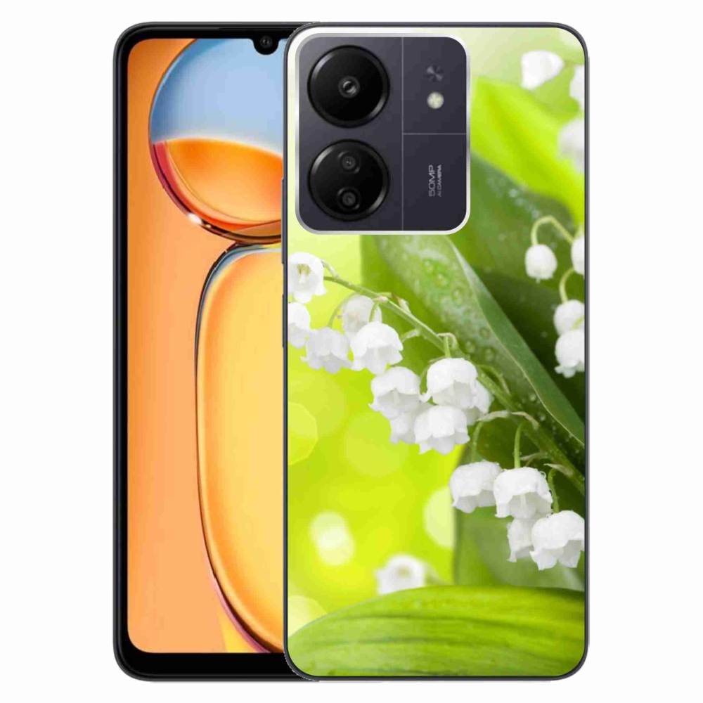 Gelový kryt mmCase na Xiaomi Poco C65/Redmi 13C - konvalinka