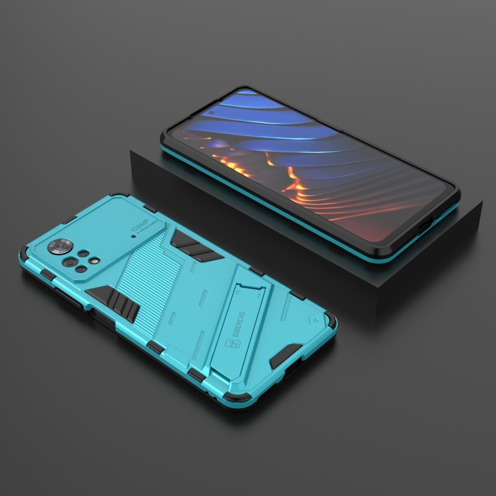 Armory odolný kryt na Xiaomi Poco X4 Pro 5G - světlemodrý