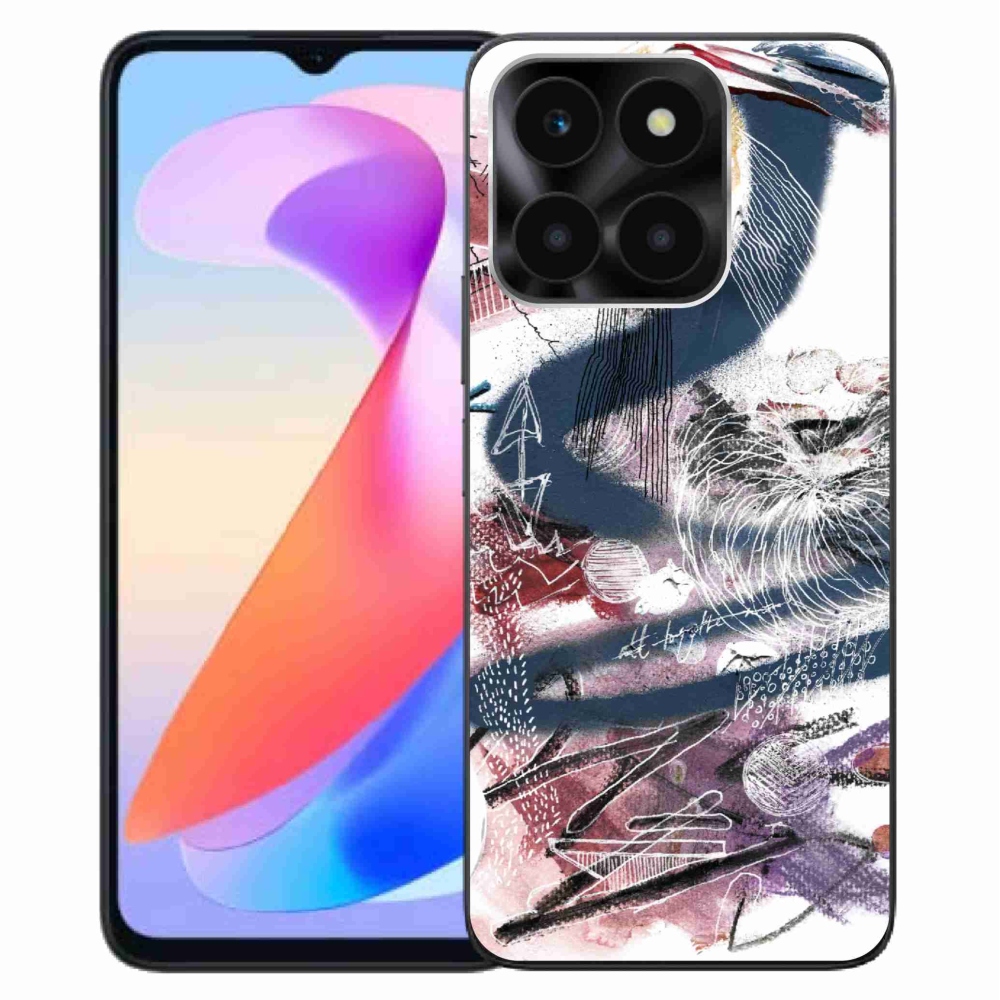 Gelový kryt mmCase na Honor X6a - abstraktní motiv 28