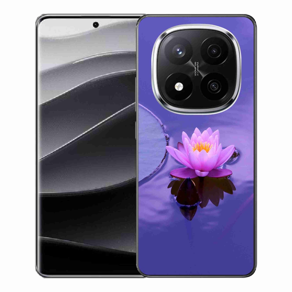 Gelový kryt mmCase na Xiaomi Redmi Note 14 Pro+ 5G - květ na hladině