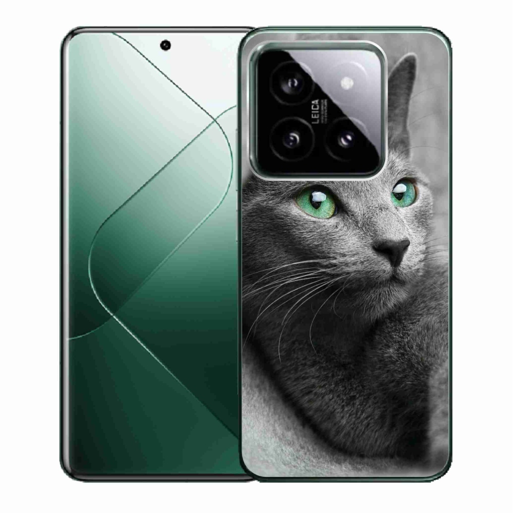 Gelový kryt mmCase na Xiaomi 14 - kočka 2