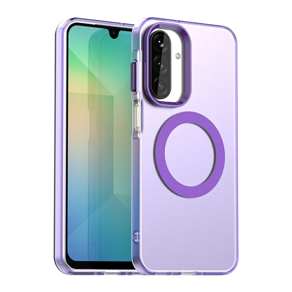Candy gelový obal s MagSafe na Samsung Galaxy A17 5G - fialový