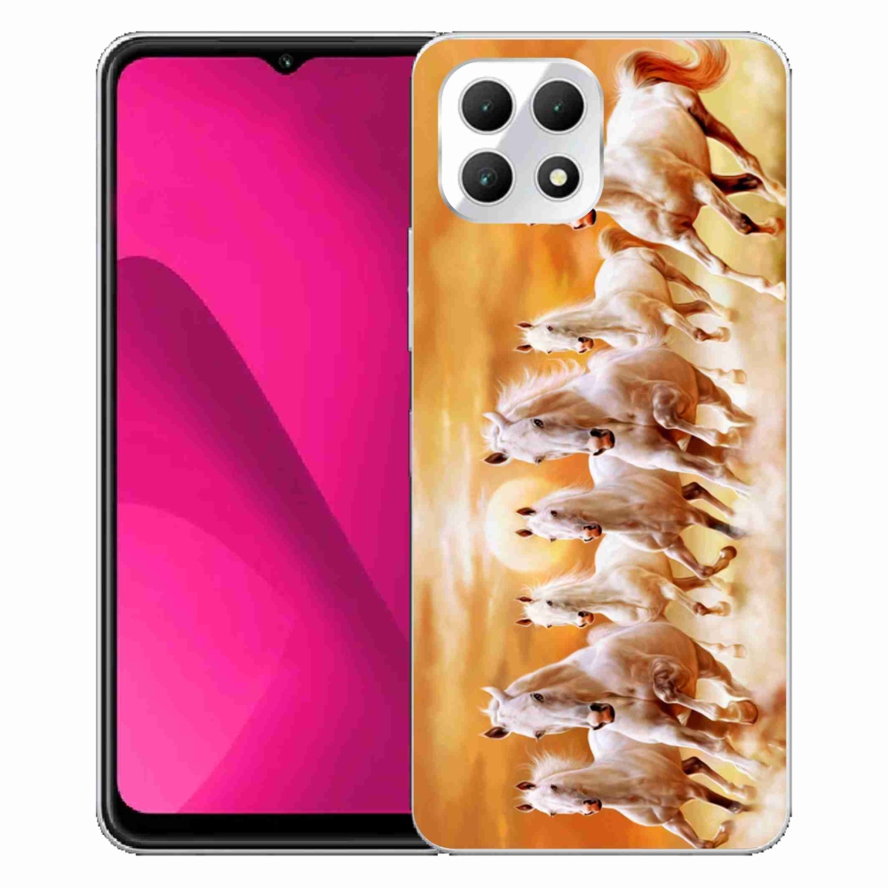 Gelový kryt mmCase na T-Mobile T Phone 2 - koně 2