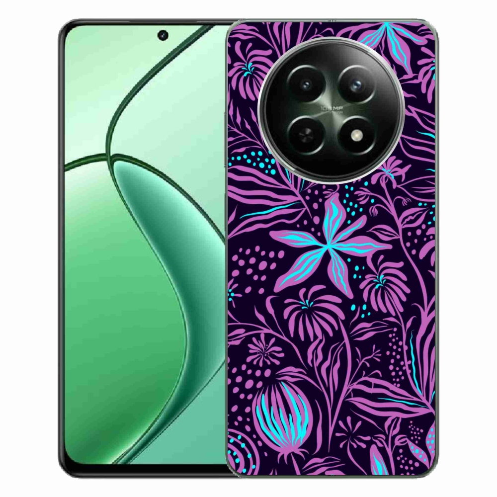 Gelový kryt mmCase na Realme 12 5G/12x 5G - květiny 2