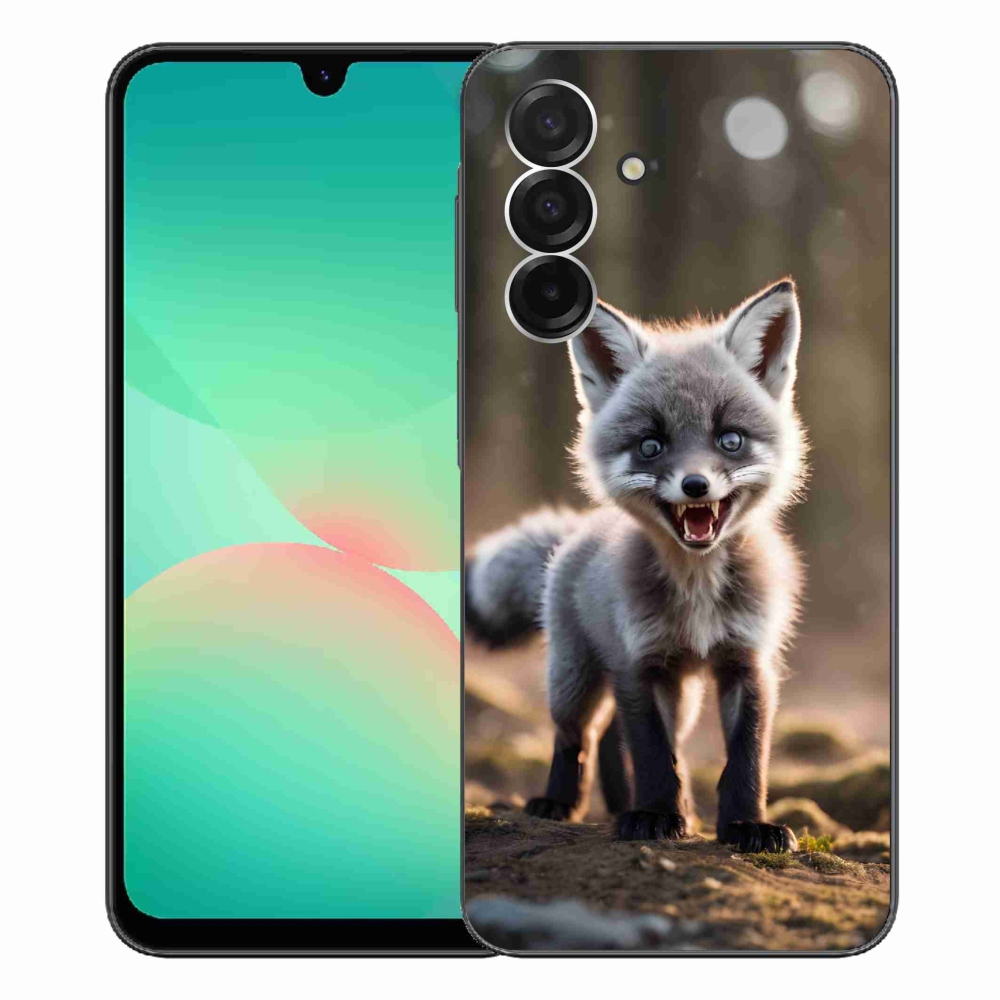 Gelový kryt mmCase na Samsung Galaxy A26 5G - rozzuřená liška