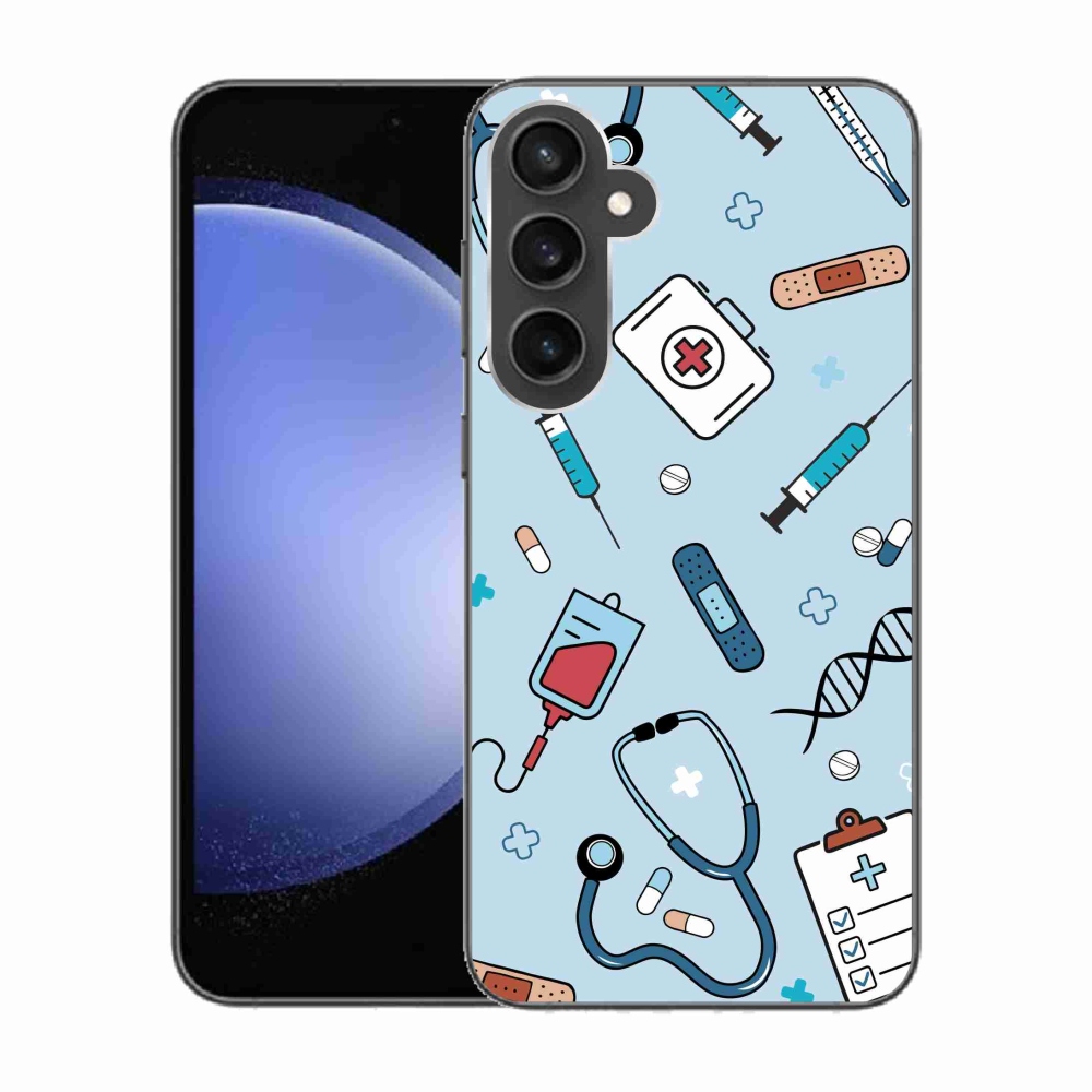 Gelový kryt mmCase na Samsung Galaxy S23 FE - zdravotnictví 1