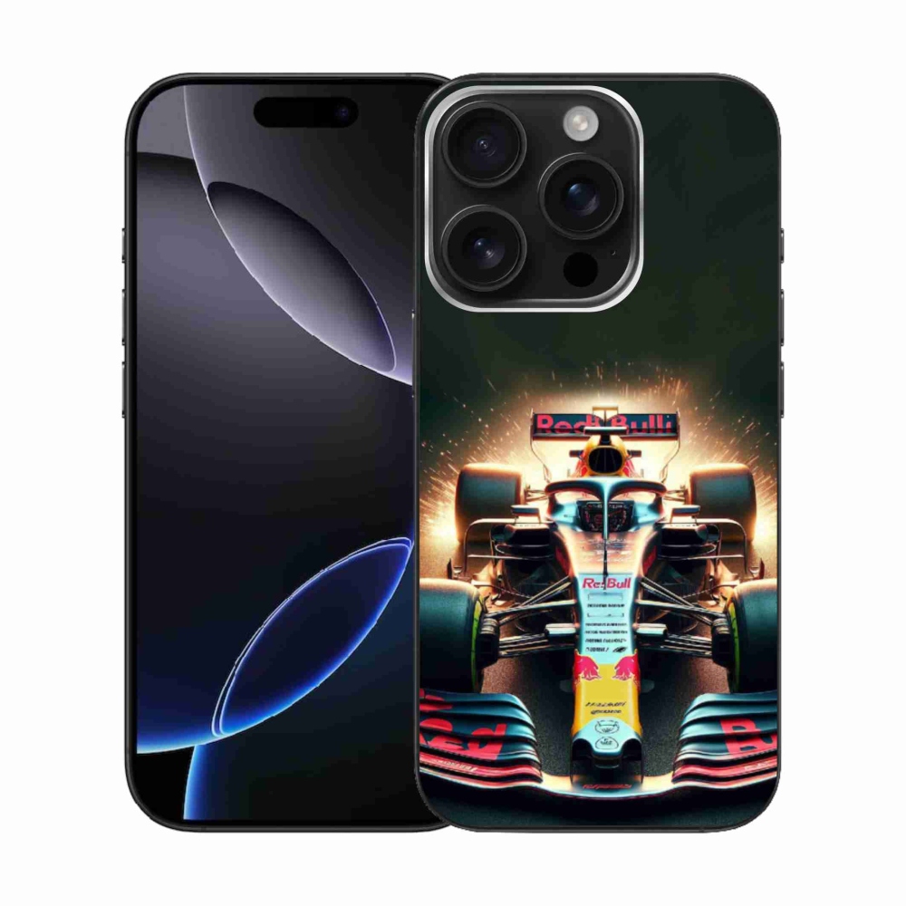 Gelový kryt mmCase na iPhone 16 Pro - formule 3