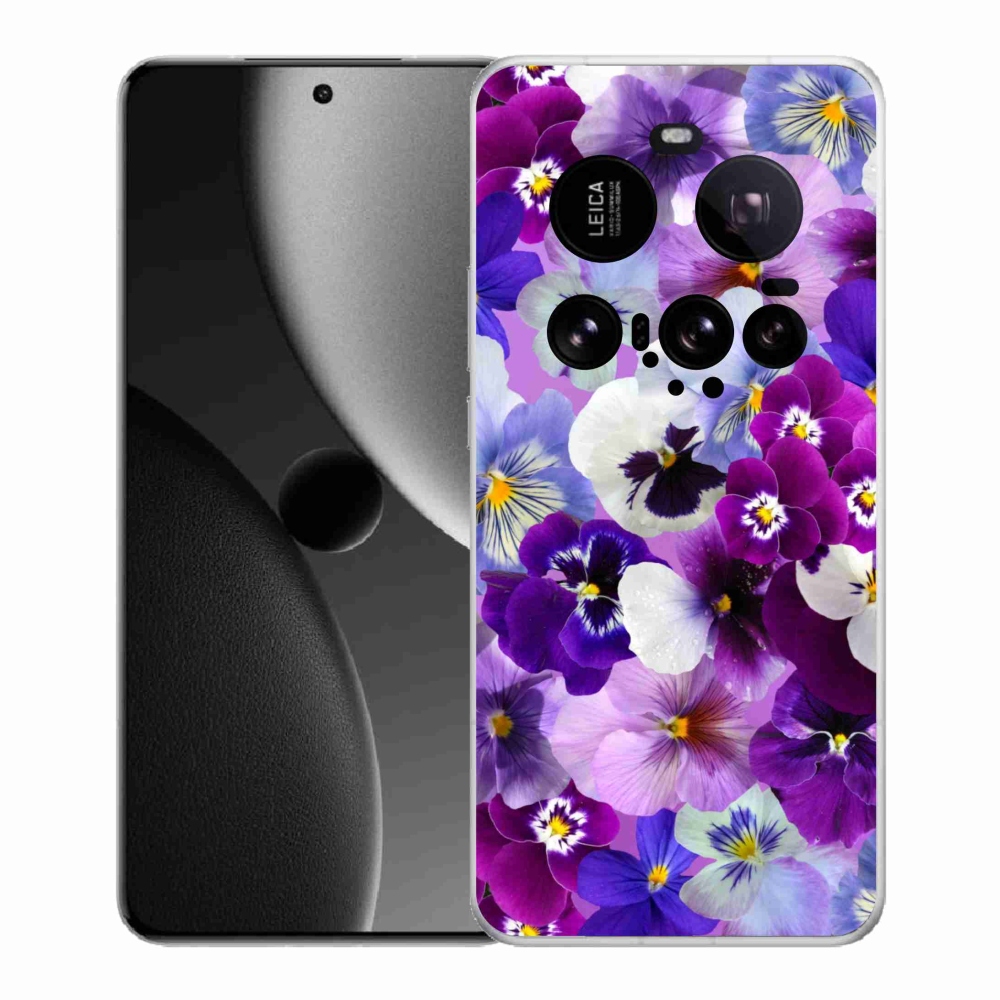 Gelový kryt mmCase na Xiaomi 15 Ultra - květiny 9