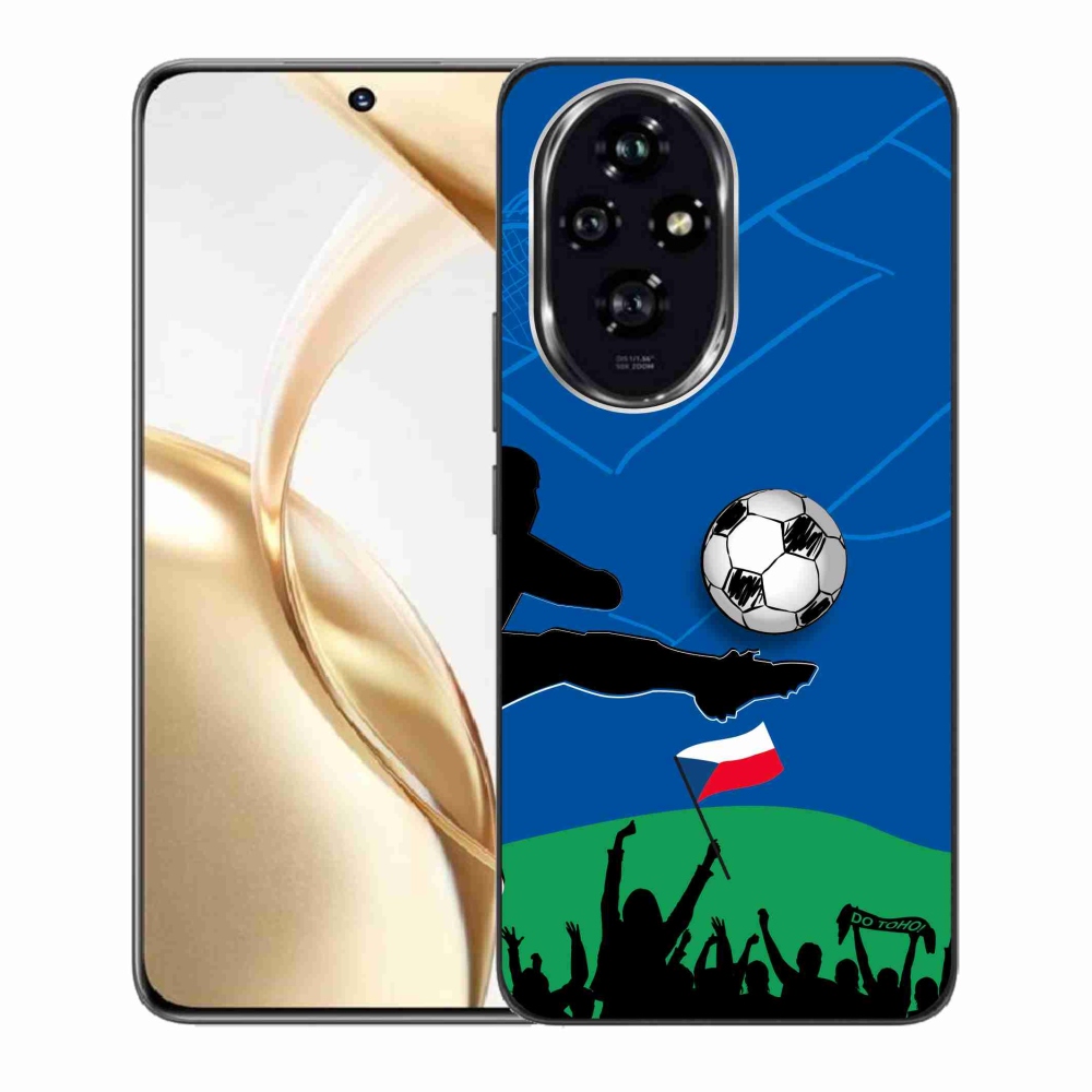 Gelový kryt mmCase na Honor 200 5G - fanoušci fotbalu